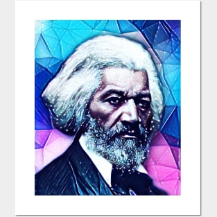 Frederick Douglass Snowy Portrait | Frederick Douglass Artwork 4 Posters and Art